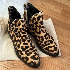 Alexander Wang Leopard Print Ankle Boots